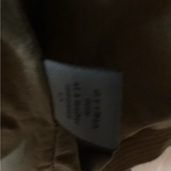 Men’s John Varvatos Olive Green Suede Jacket 52-Some discoloration lining - Picture 9 of 15